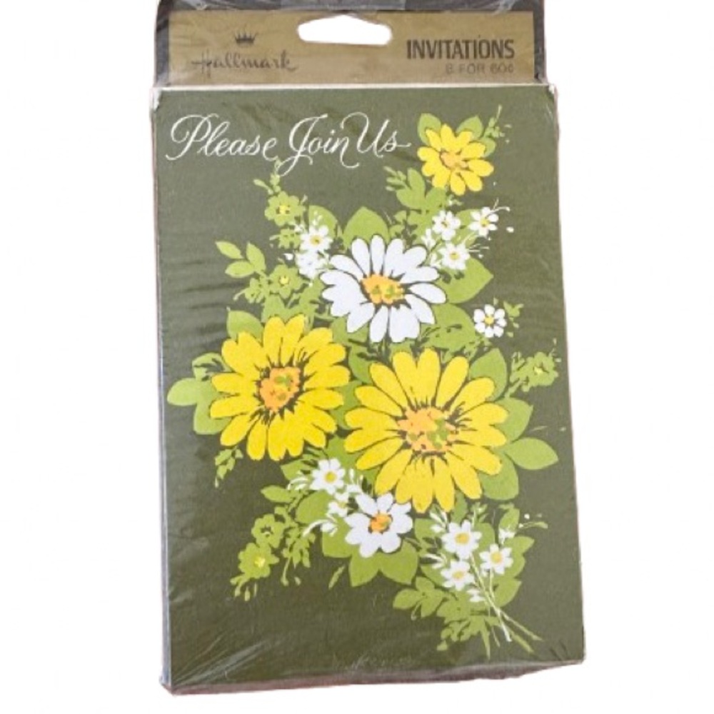New Vtg 8 of Hallmark INVITATIONS Cards “Please Join Us” with envelopes